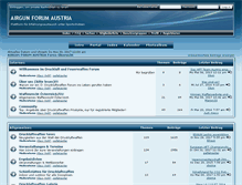 Tablet Screenshot of airgun-austria.com